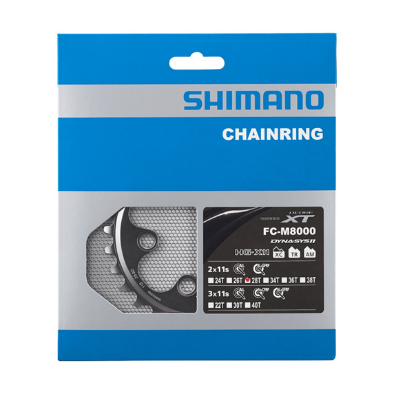 Shimano Deore XT Krankdrev 28T for FC-M8000-2/FC-M8000-B2