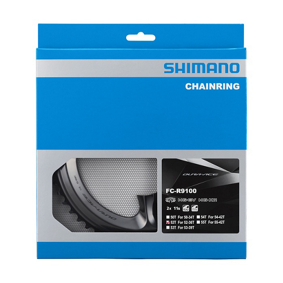 Shimano Dura-Ace Krankdrev 52T for FC-R9100/FC-R9100-P