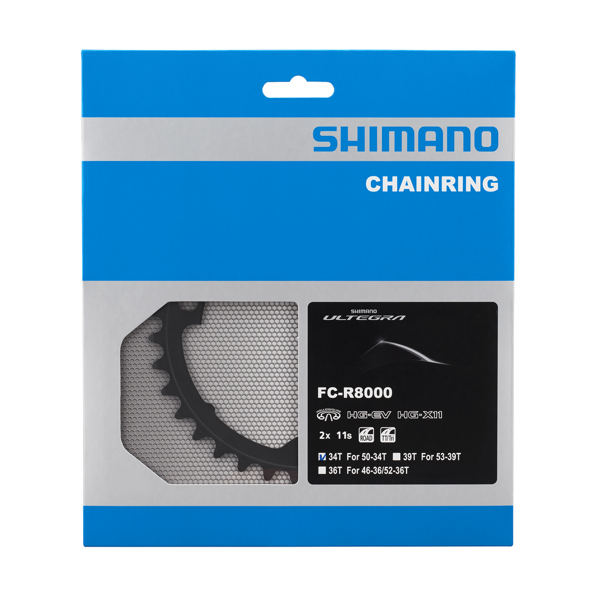 Shimano Ultegra Krankdrev 34T for FC-R8000
