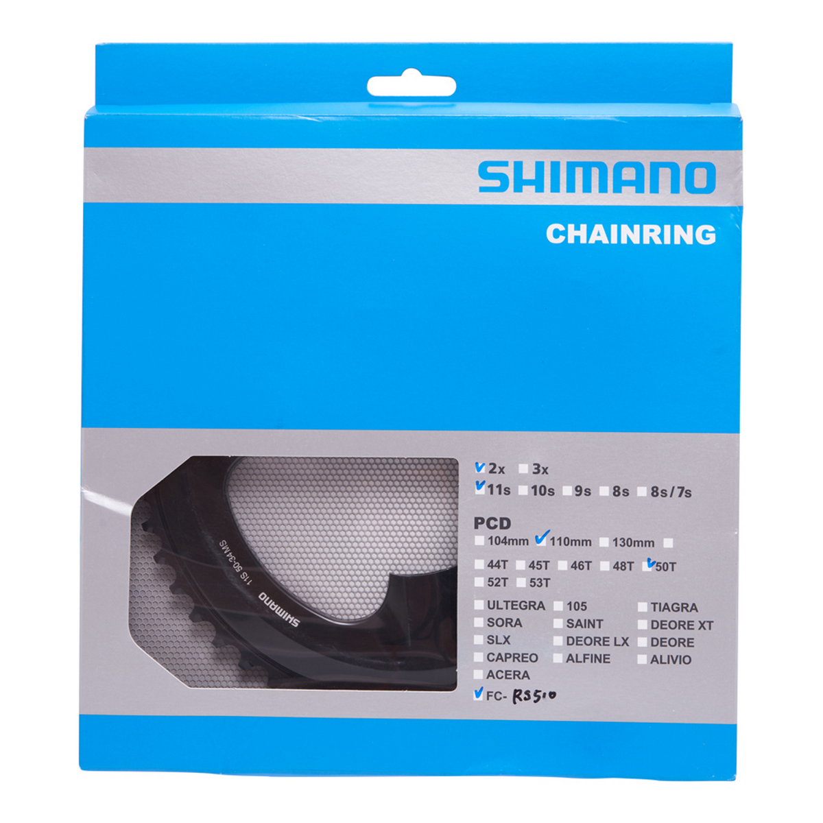Shimano Krankdrev 50T for FC-RS510
