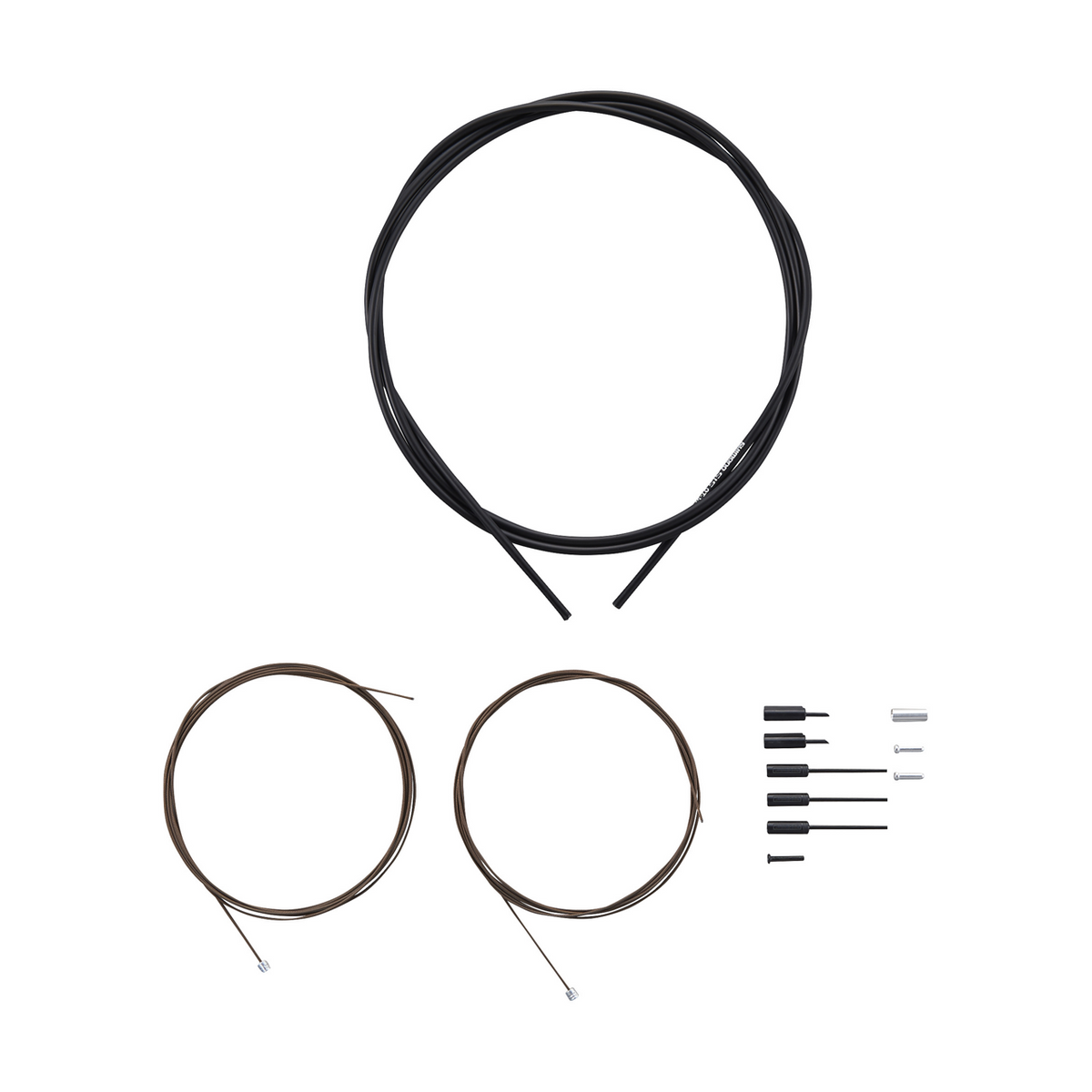 Shimano OT-SP41 polymerbelagte girvaiersett [svarte]