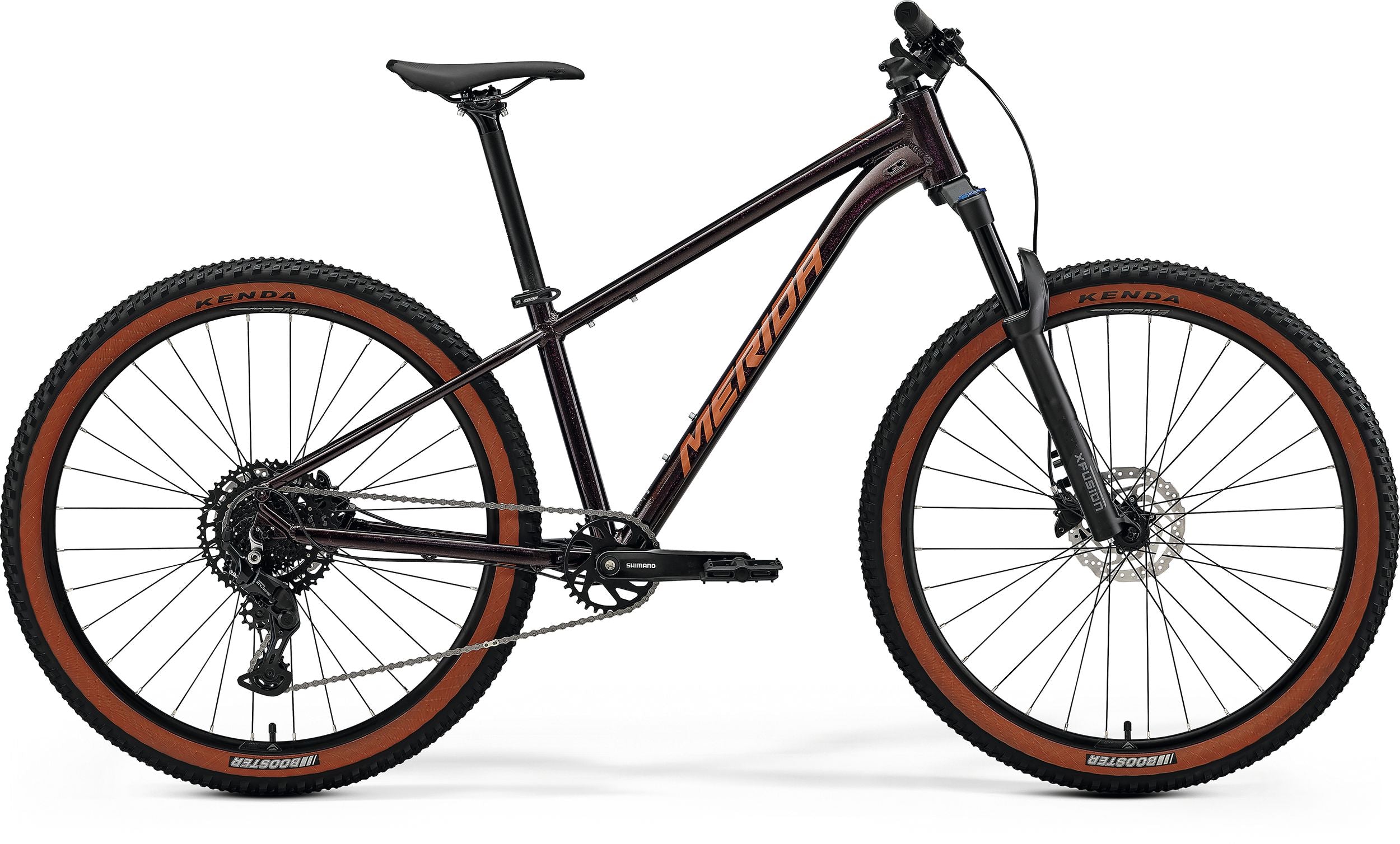 Merida Big.Seven 40 — Metallic Black/ Red