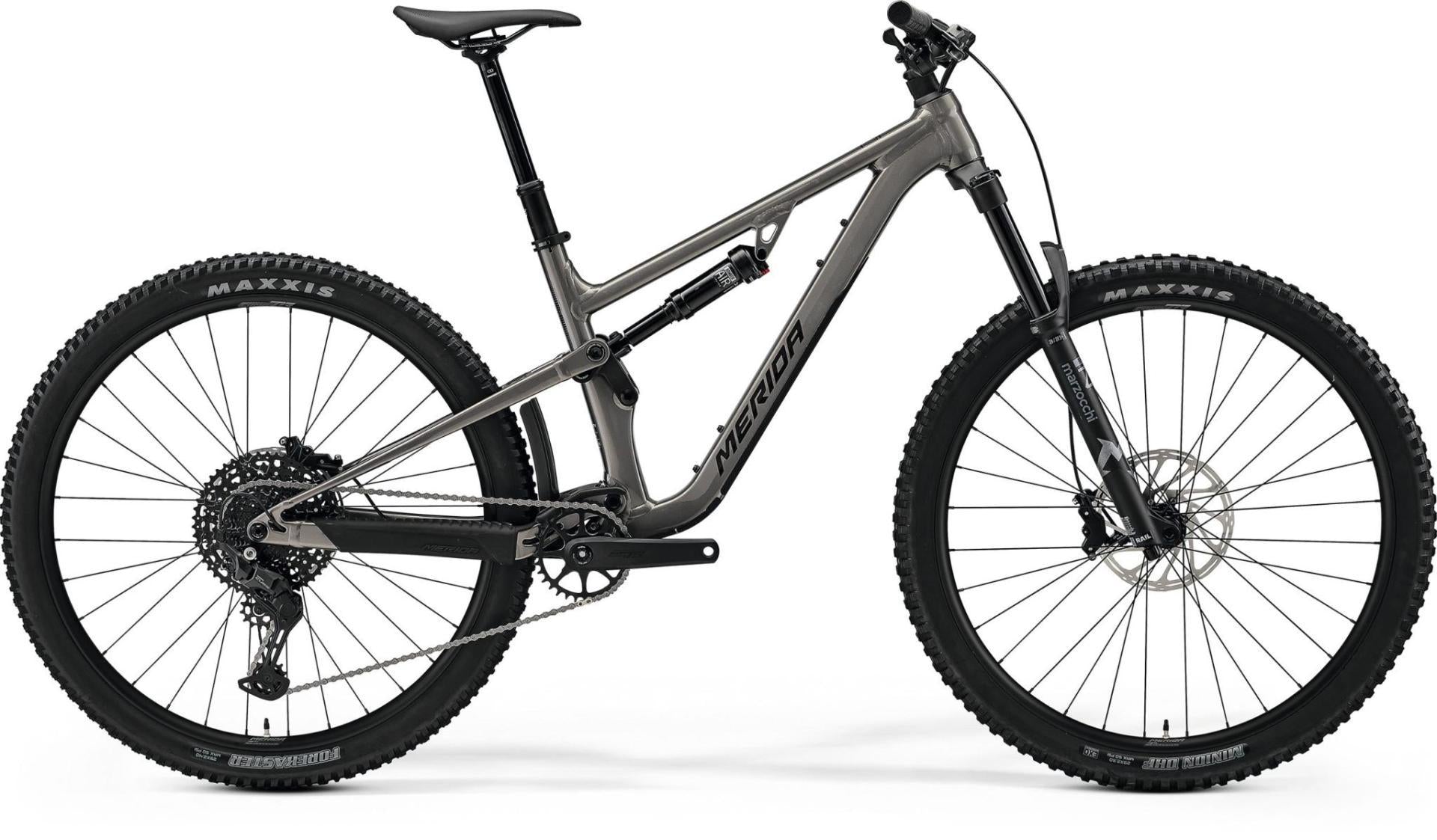 Merida One-Forty 400 — Warm Slate Grey/ Golden Black