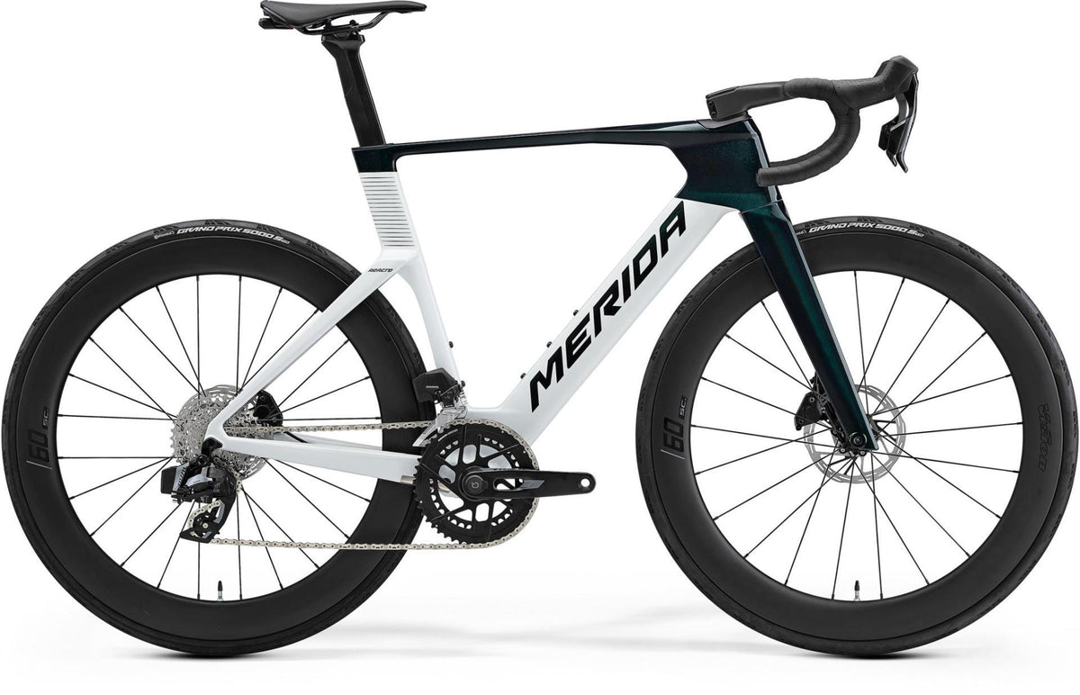 Merida Reacto 7000 — Halo Green/Pearl White/ Green