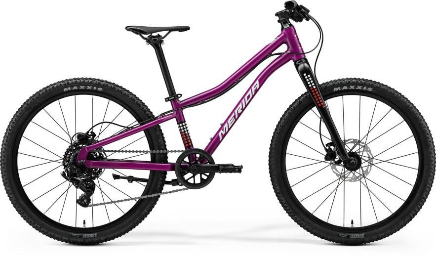 Merida Matts J. 24+ Silk Purple/ White/ Red/ Black