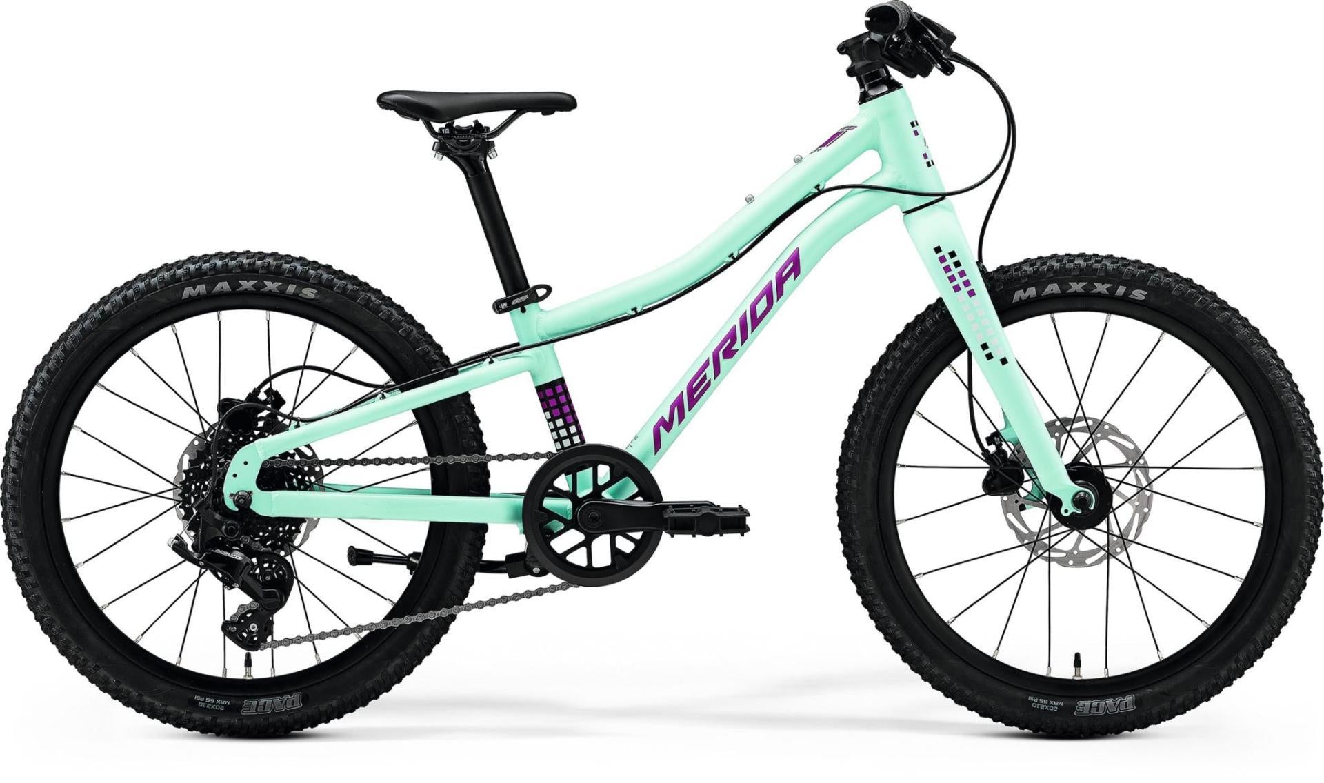 Merida Matts J.20+ — Matt Mint/ Purple/White/Black