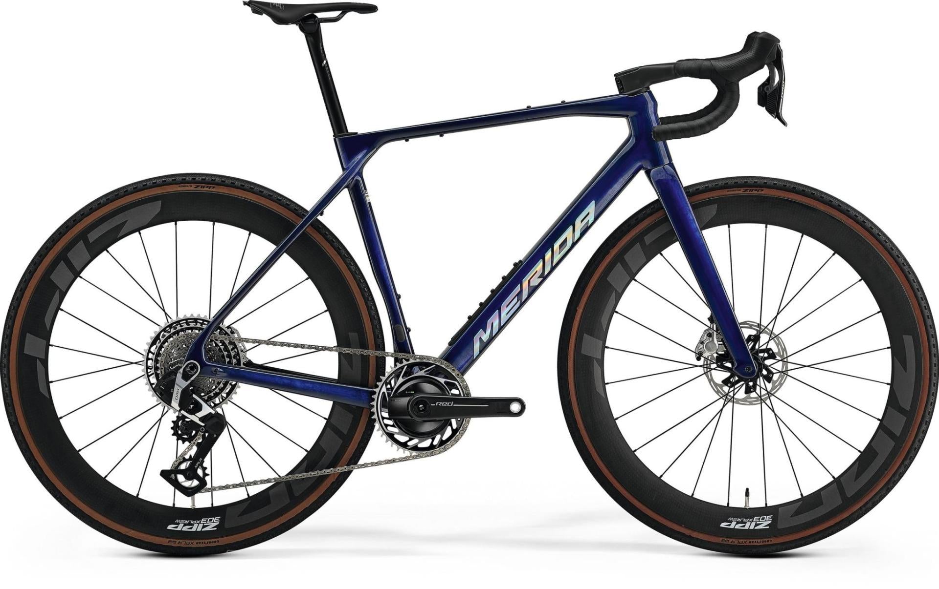 Merida Mission 10K — Transparent Blue/ Carbon