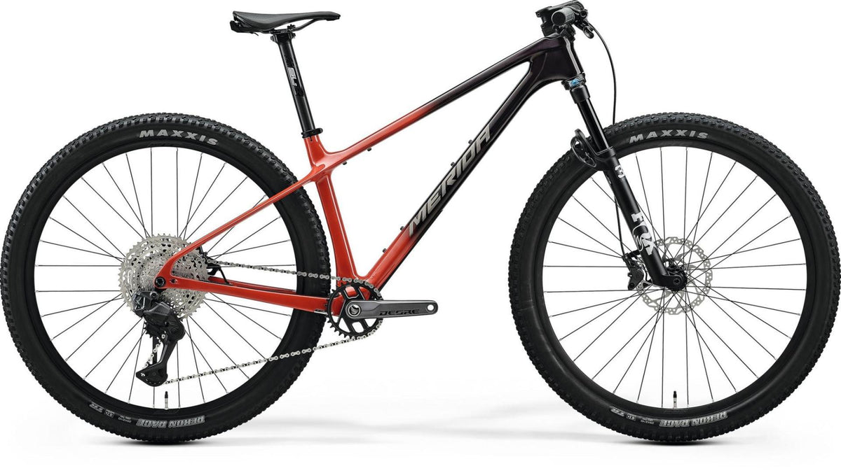 Merida Big.Nine 7000 — Black/Red/ Warm Slate Grey