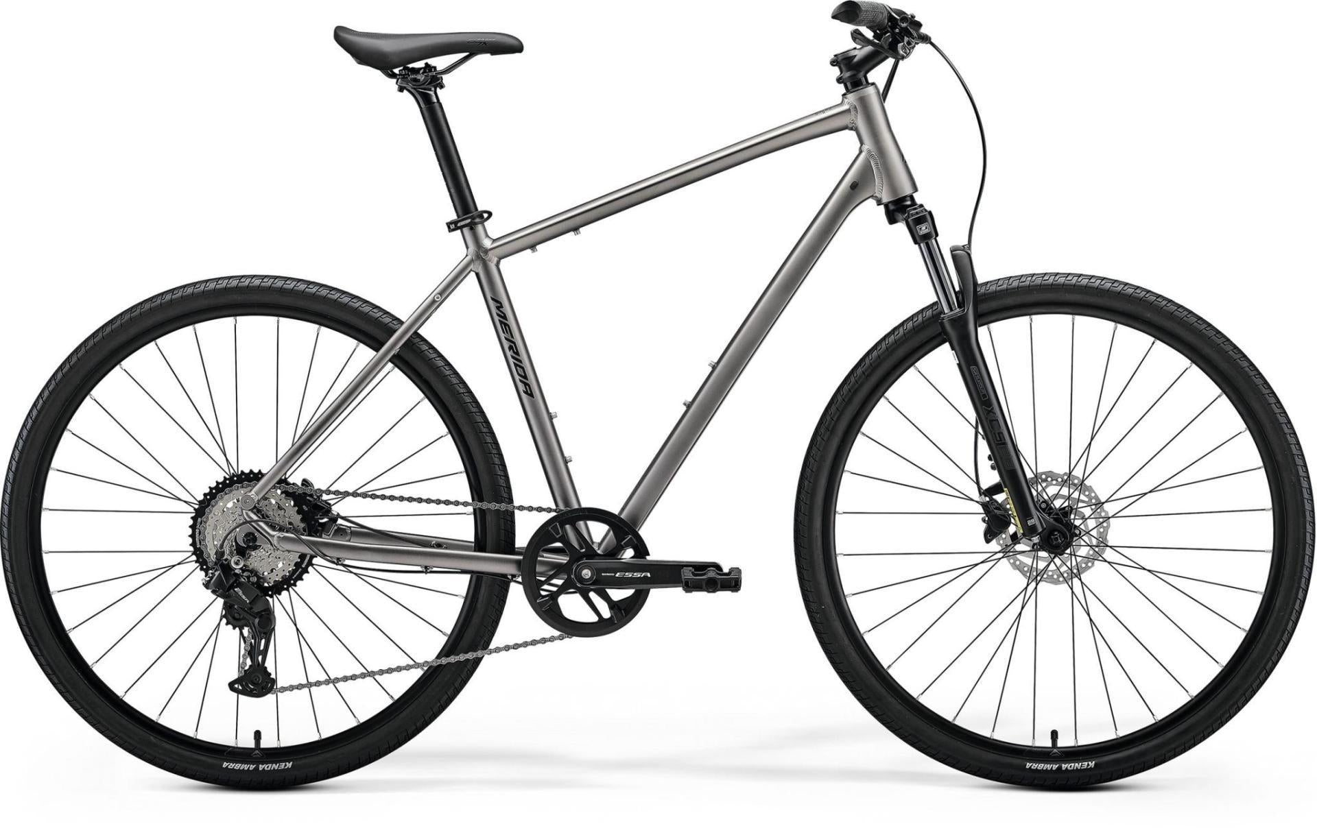 Merida Crossway 20 — Silk Warm Slate Grey/ Black
