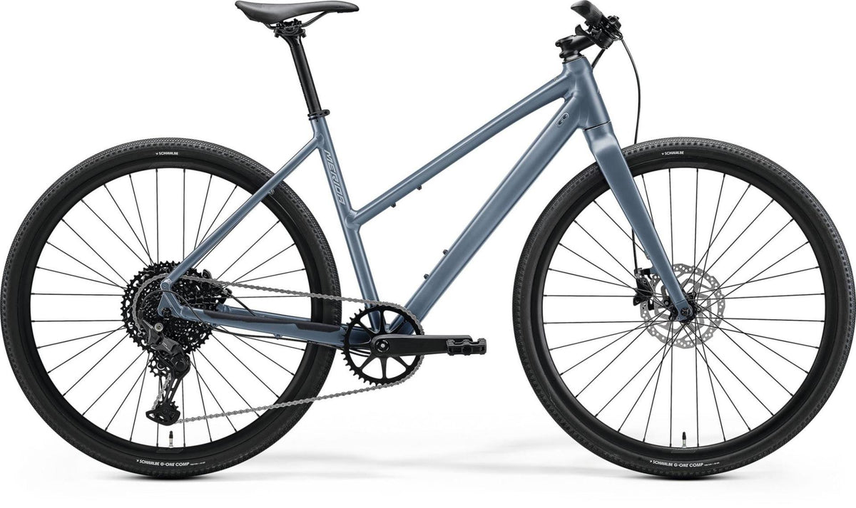 Merida Speeder L 300 — Silk Steel Blue/ Silver