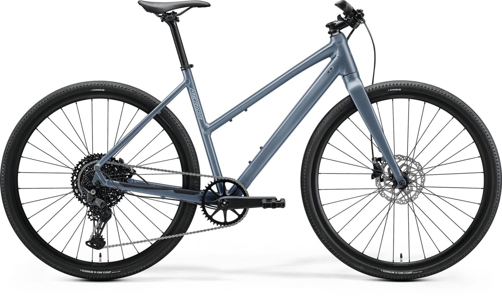 Merida Speeder L 300 — Silk Steel Blue/ Silver