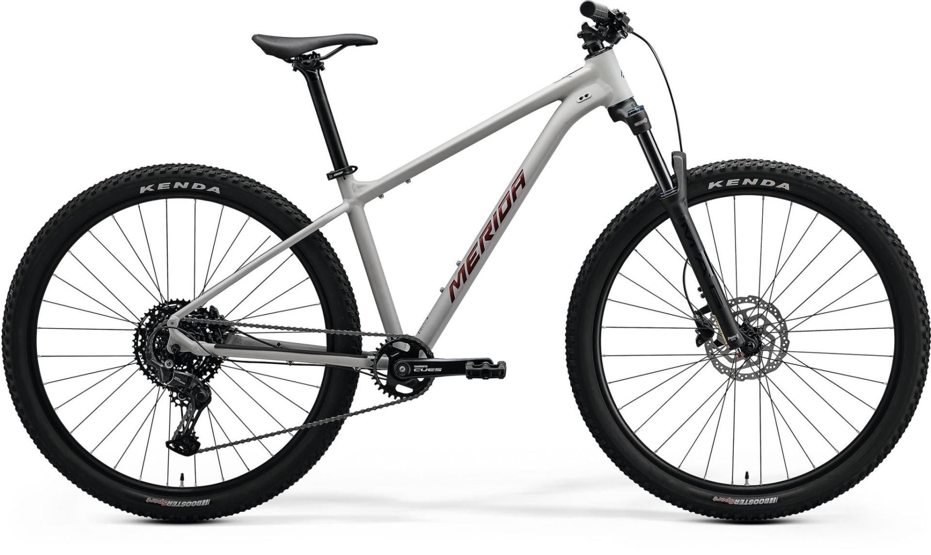 Merida Big.Nine 200 — Matt Grey/ Glitter Cherry
