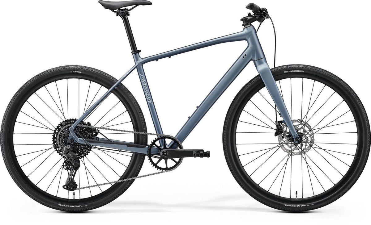 Merida Speeder 300 — Silk Steel Blue/ Silver
