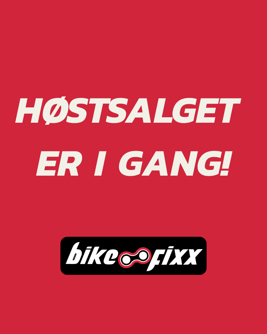 HØSTSALGET ER I GANG! (1)